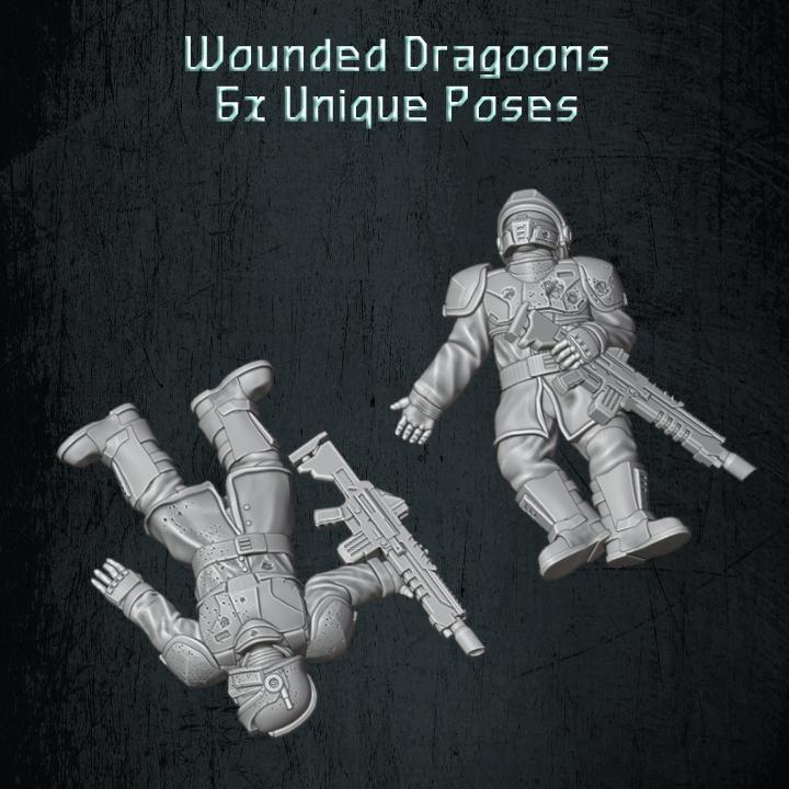 Dragoon Infantry Wounded