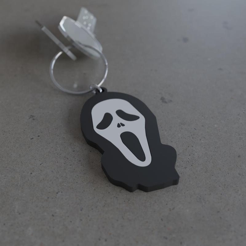 Ghostface keychain