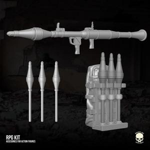 RPG kit 3D printable files for Action Figures