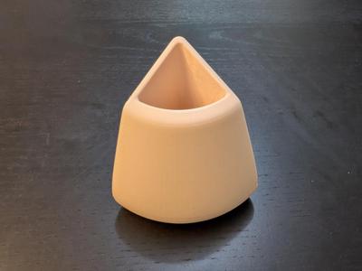 Corner Vase simple small plain vase with corner