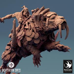 Saber-toothed tiger, Gelidus Felix Leap