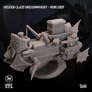 Delver Class Dreadnought – Mini-Ship
