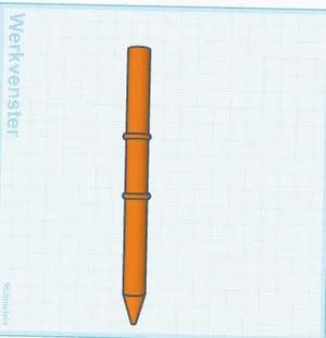 ergonomic generic hexagonal bic pen holder [UNTESTED AND NOT YET PRINTED!]