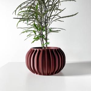 The Sora Planter Pot with Drainage Tray & Stand: Modern and Unique Home Decor