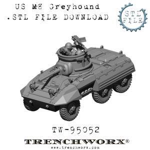 M8 Greyhound and Crew