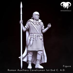 Figure – Roman Auxiliary Cavalryman 1st-2nd C. A.D. Auxilia Equestrians!