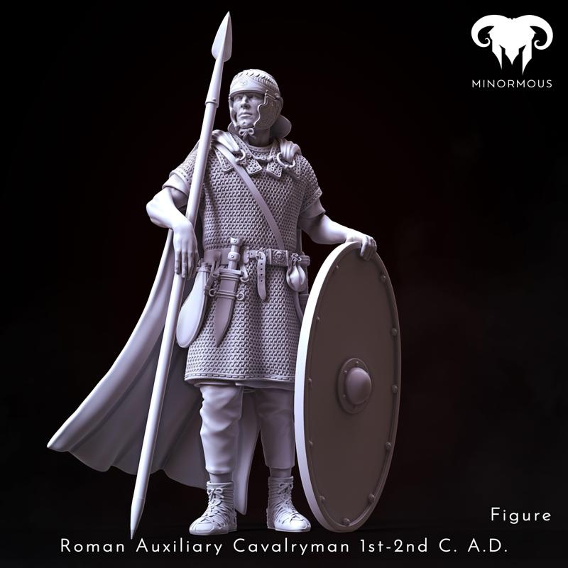 Figure – Roman Auxiliary Cavalryman 1st-2nd C. A.D. Horsemen of Antiquity!