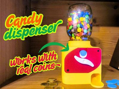 Candy Dispenser – Coin or Token Operated