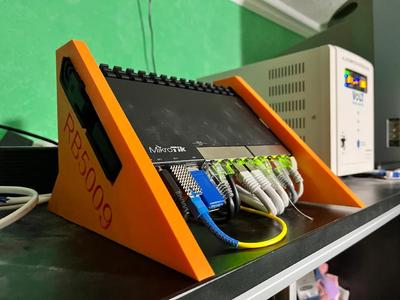 Mikrotik RB5009/L009 45 degree stand   