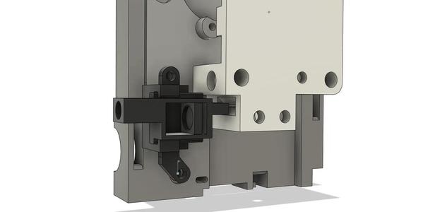 Press Arm - QIDI X-Max 3 (Post Extruder) Filament cutter   