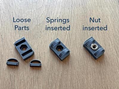 1/4" Strut (Unistrut) Channel Nut   