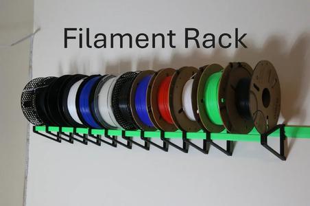 Filament Rack fully 3D-printable   