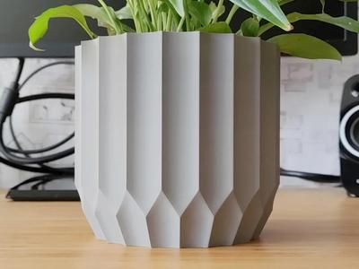 Kirikami Plant pot and Planter – Vase mode design