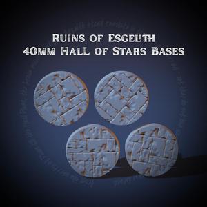 Ruins of Esgelith – 40mm Hall of Stars Bases