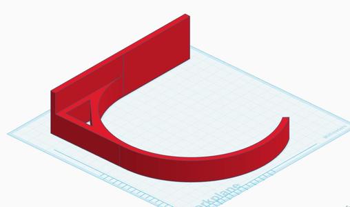 6inch/150mm Duct Wall Bracket