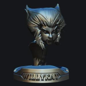 Bust WilyKat Thundercats collectibles stl files