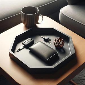 Octagonal Key & Wallet Tray