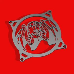 PC Fan Grill with Maelstrom Logo – Cyberpunk 2077
