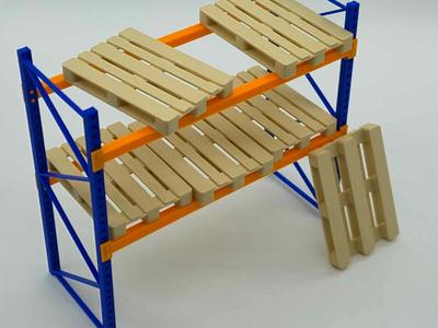 Pallet Rack System – Scale Model