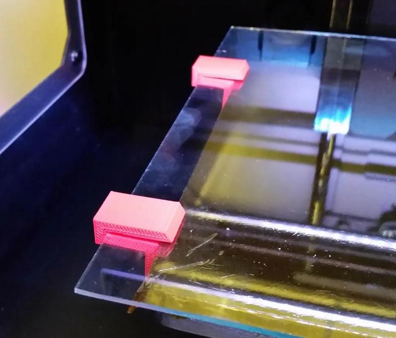 Replicator 2x 11″x8.5″ Glass Plate Clips