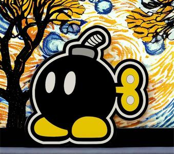 Mario Bob-Omb LED Lamp