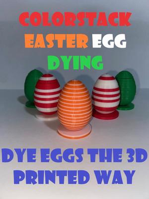 ColorStack Easter Egg Dying