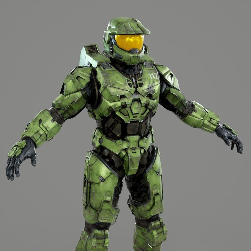 Halo Infinite Master Chief Full Body Armor STL Files