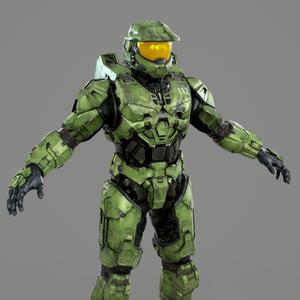 Halo Infinite Master Chief Full Body Armor STL Files