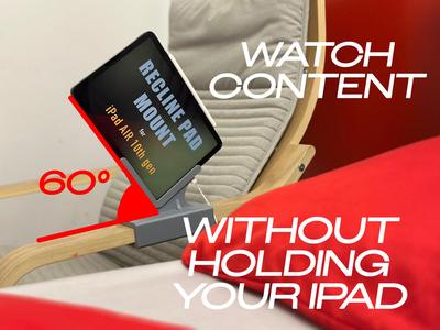 Reclining Stand for iPad – IKEA Poäng Chair