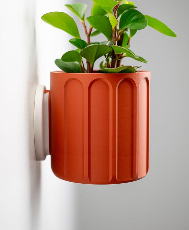 Wall Planter with Hidden Drip Tray – LG01