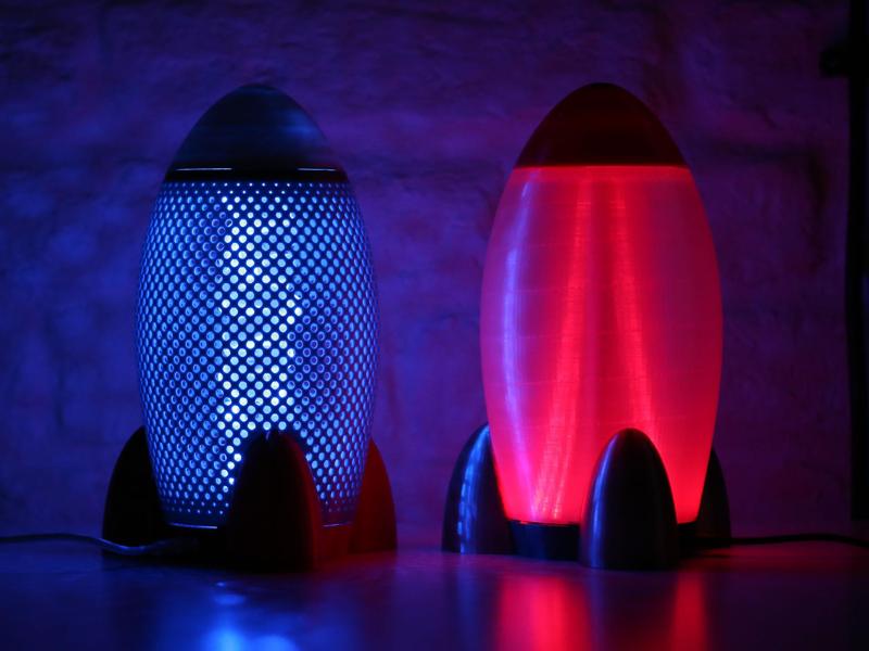 Rocket Lamp