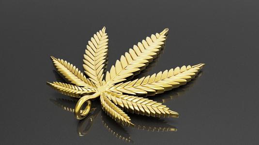 Cannabis leaf marijuana  hemp ganja
