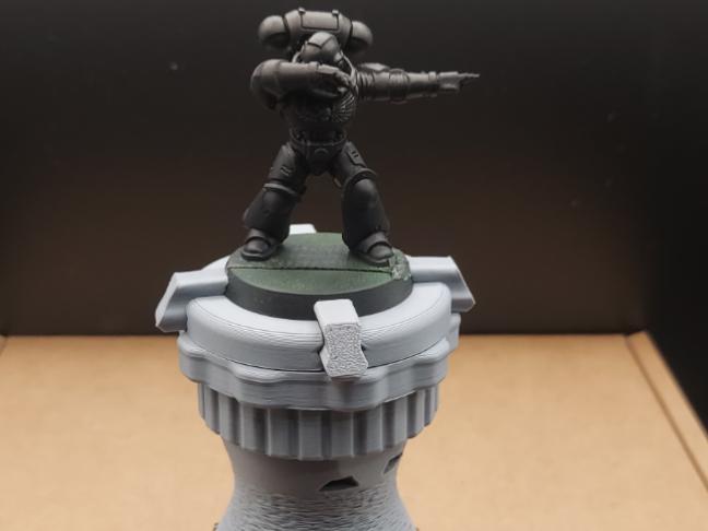 Chuck Painting Rotation Handle