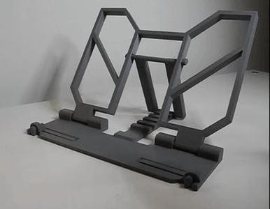 Foldable book holder