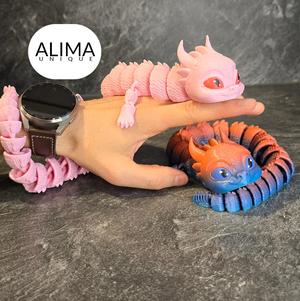 flexi mama dragon – 43cm / 17 inches long