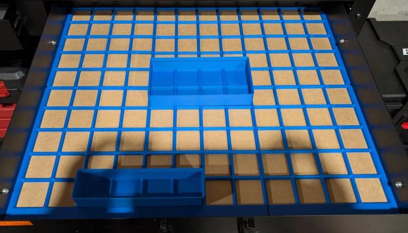 Yukon 48 inch Gridfinity baseplate