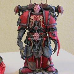Chaos Space Marine 40k 3D Printing Figurine | Assembly