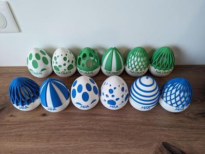 Easter Egg box – Boite Oeuf de paques