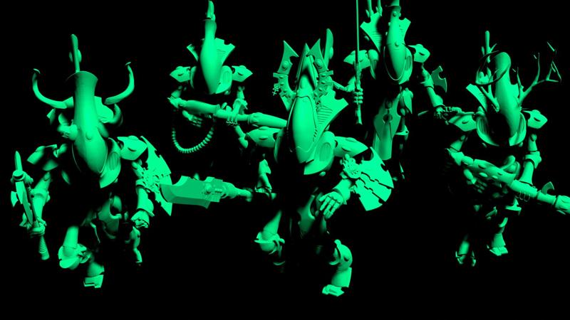 Poncey Space Elf Small Robot Walkers
