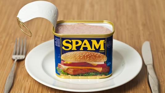 Tiny Partially Open Spam Cans