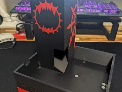 40k Dice storage, tray and tower