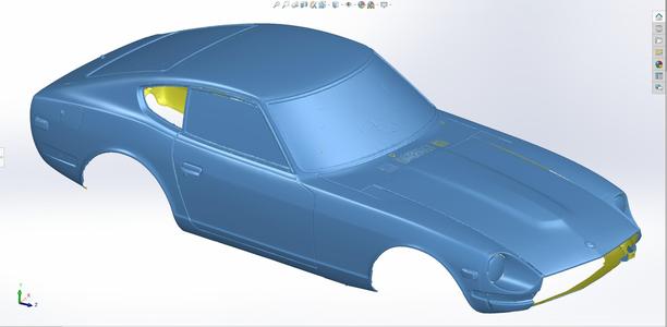 Datsun 240Z 3D Scan
