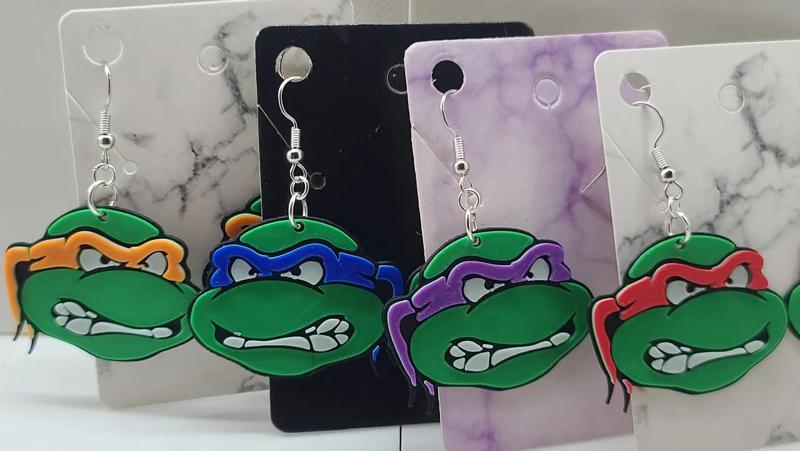 Teenage Mutant Ninja Turtle Earrings