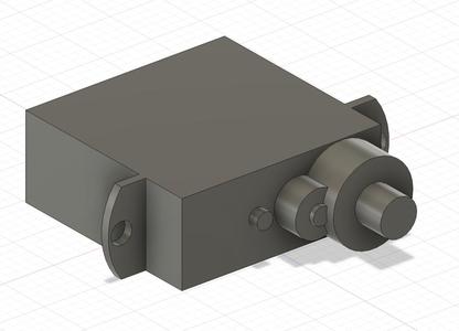 Unofficial FEETECH FS0403 Servo 3D Model