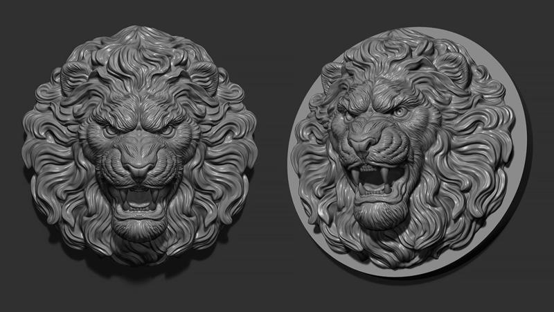 Lion head