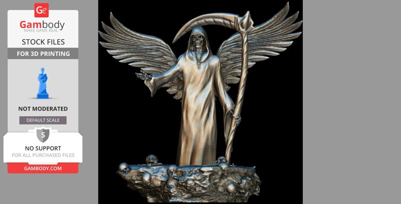 Grim Reaper Model STL File