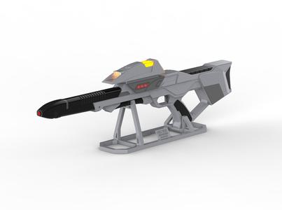 Type 3B Phaser – Star Trek – Printable 3d model – STL files