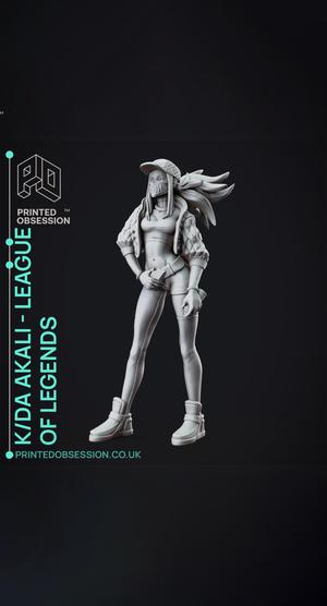KDA Akali – LEAGUE OF LEGENDS – 30 cm model.