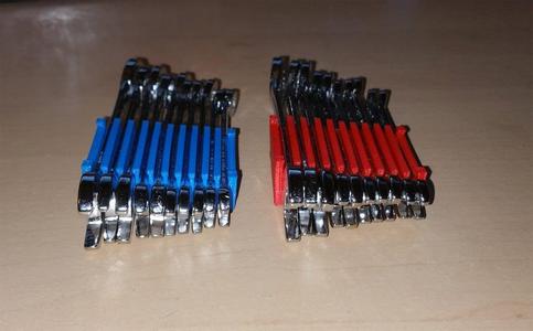 Mini Wrench Organizer – Metric / SAE – 10 Piece
