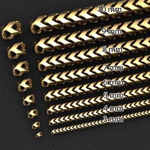 8 SIZE FRANCO LINK CHAIN COLLECTION